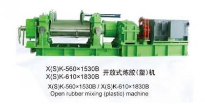 B型 >> X(S)K-560×1530B/X(S)K-610×1830B開(kāi)放式煉膠（塑）機